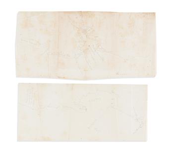 (CIVIL WAR--NAVY.) Papers of naval captain, including manuscript maps of the Charleston and Savannah defenses, and monitor drawings.